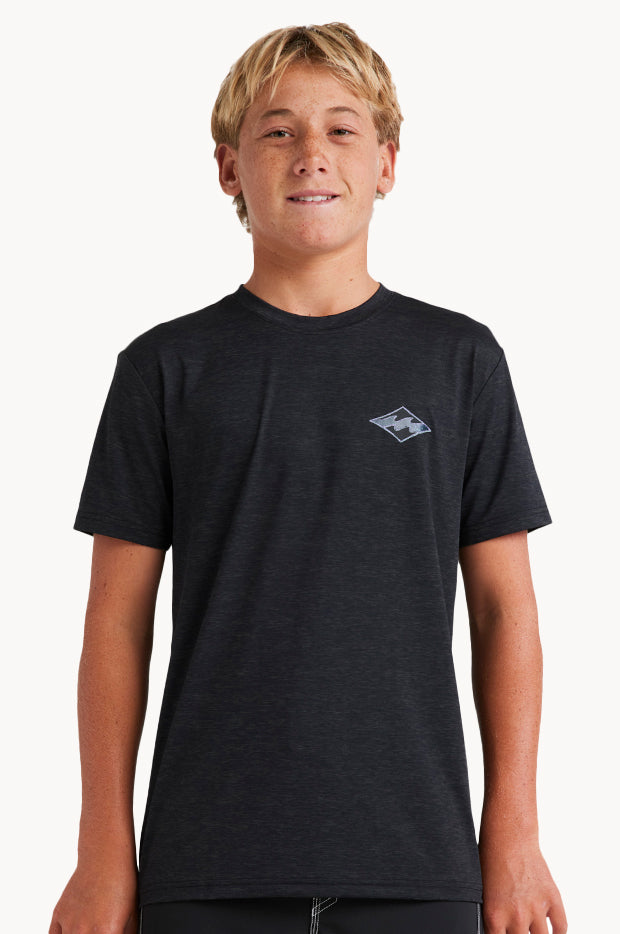 Boys Diamond Shoreline Short Sleeve Suntop