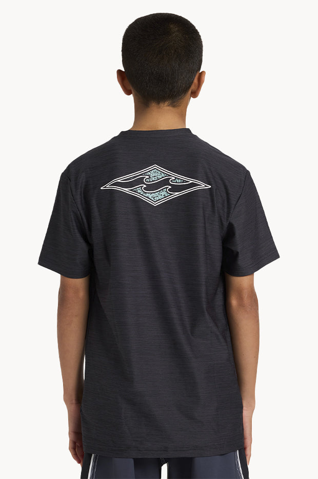 Boys Diamond Shoreline Short Sleeve Suntop