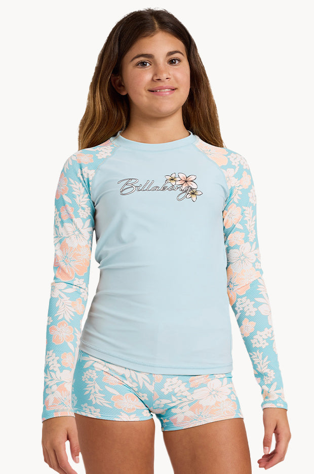 Girls Hibiscus Haze Suntop Set