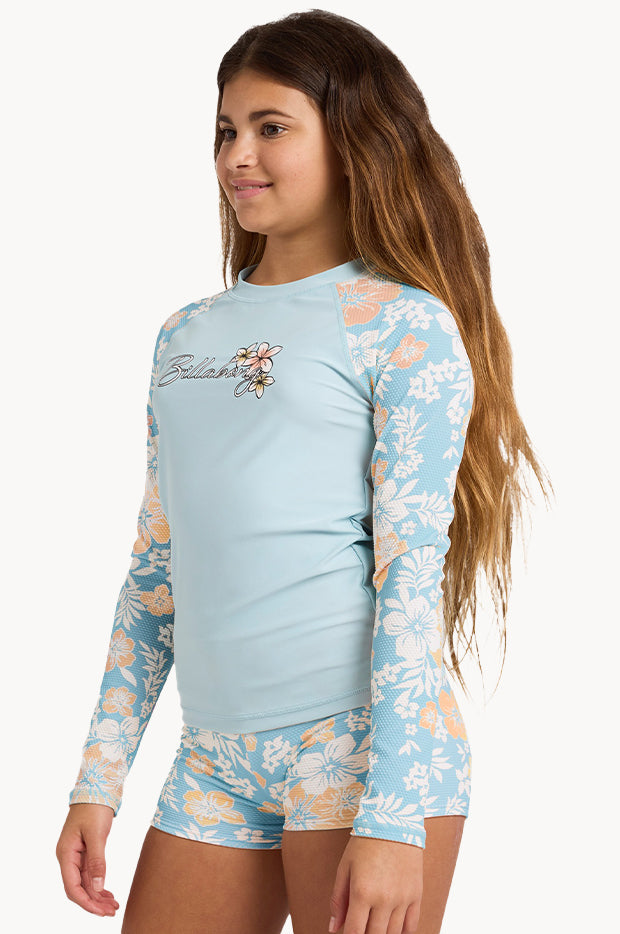 Girls Hibiscus Haze Suntop Set