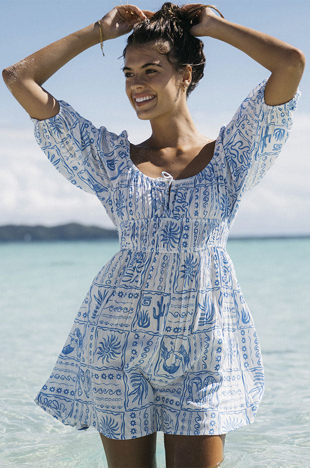 Billabong Womens La Plage Mini Dress