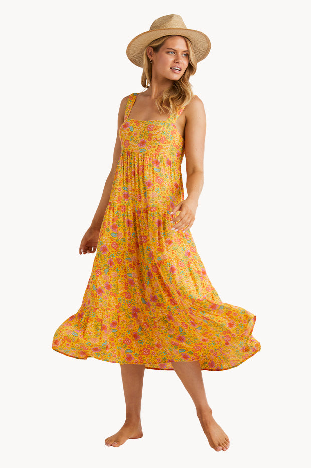 Billabong La Plage Shine On Dress Banana Swimwear Galore AU