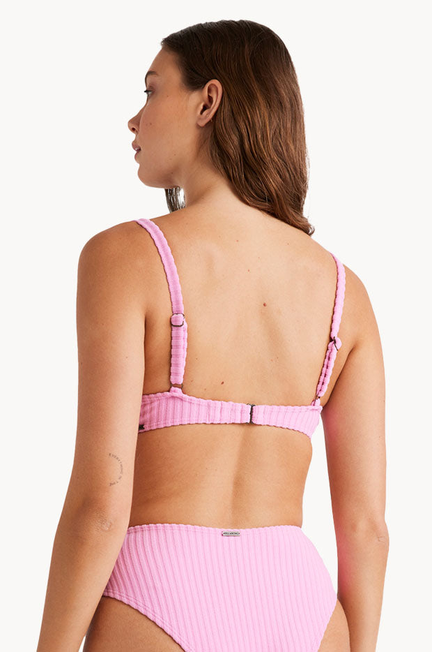 Terry Rib Reese DD Cup Underwire Bra