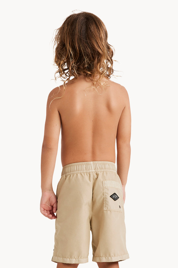 Boys All Day Overdye Layback Boardshort