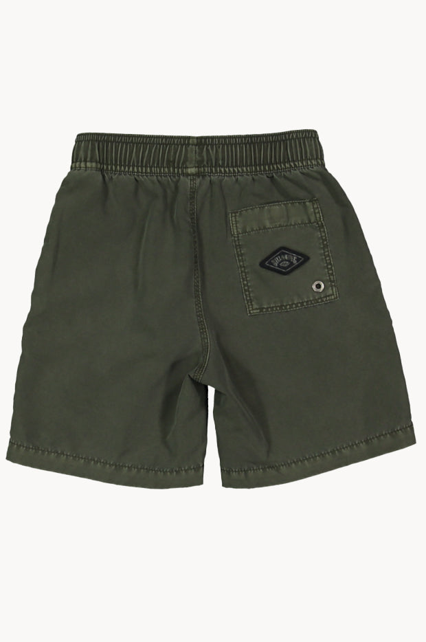 Boys All Day Overdye Layback Boardshort