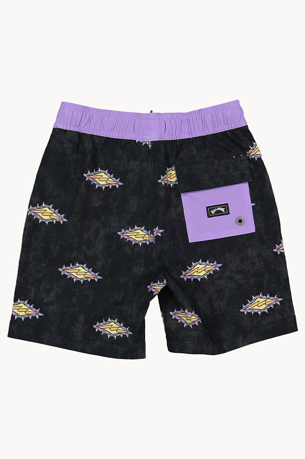 Boys Diamond Grit Layback Boardshort