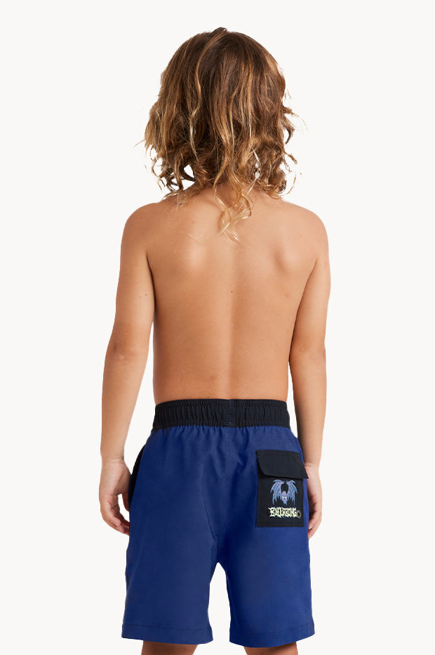 Boys Afterlife Elastic Boardshort