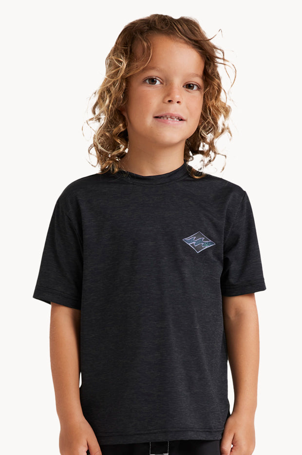 Boys Diamond Shoreline Short Sleeve Suntop