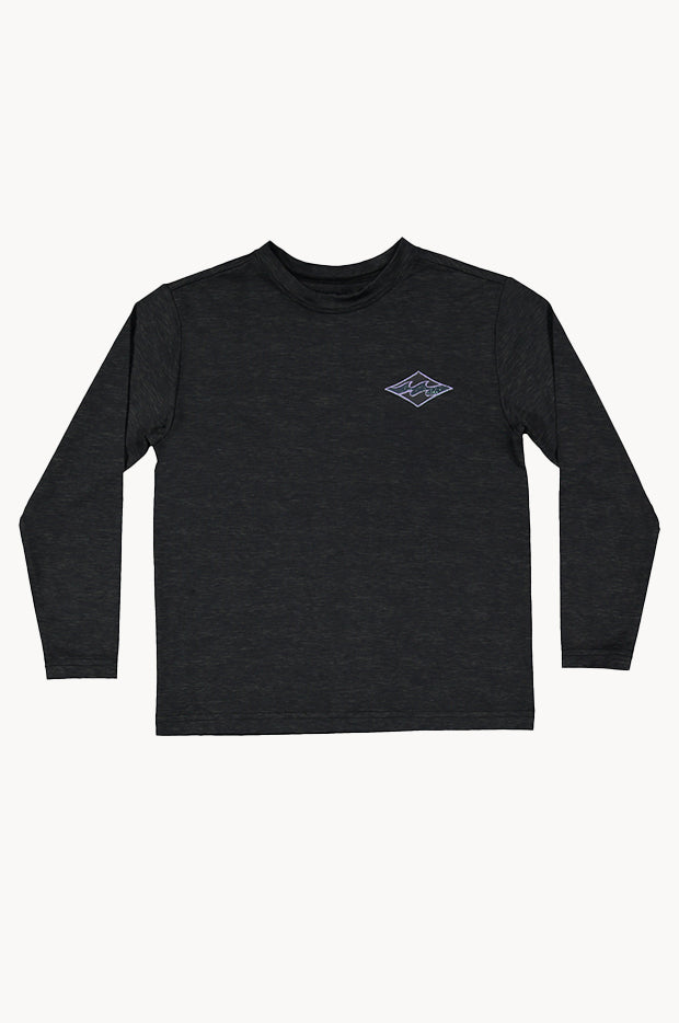 Boys Diamond Shoreline Long Sleeve Suntop