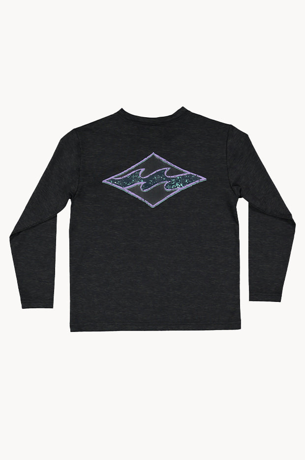 Boys Diamond Shoreline Long Sleeve Suntop