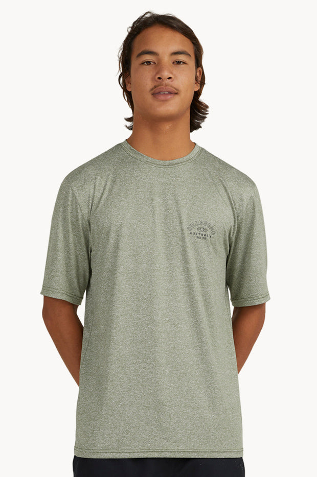 Billabong Mens Big Wave Sharon Short Sleeve Suntop Sage