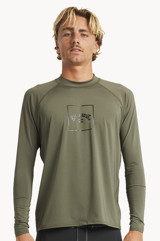 Mens Boxed Arch Long Sleeve Suntop