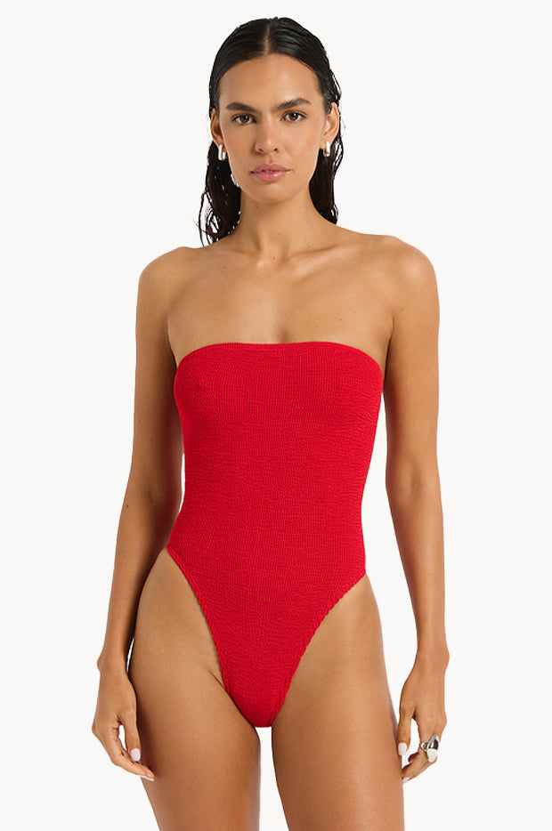 Recycled Fane Bandeau One Piece