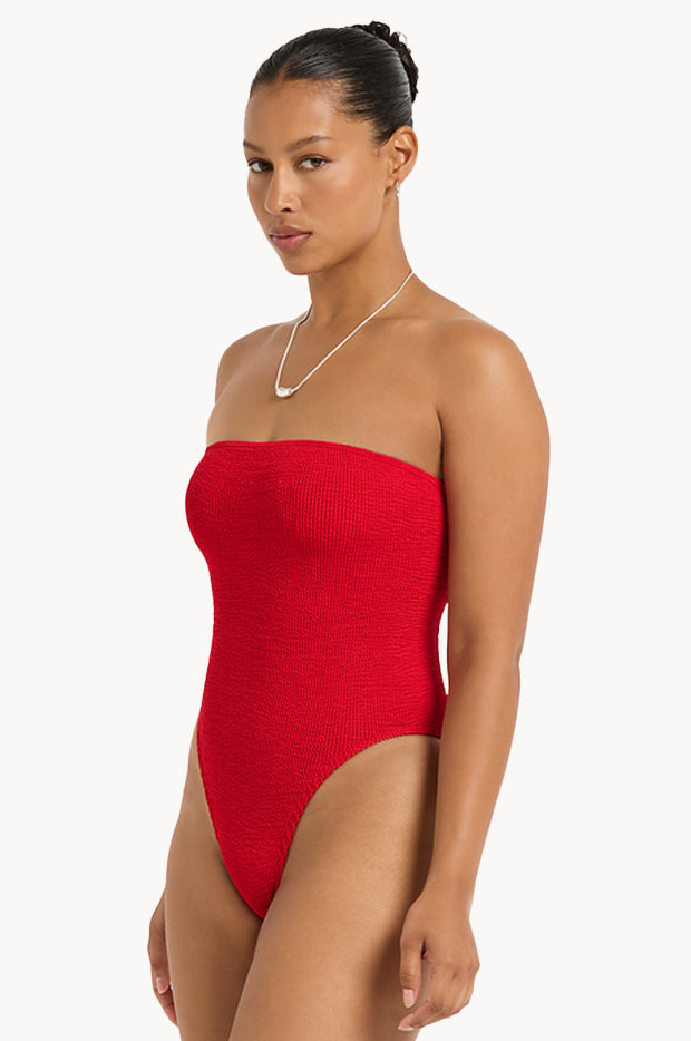 Recycled Fane Bandeau One Piece