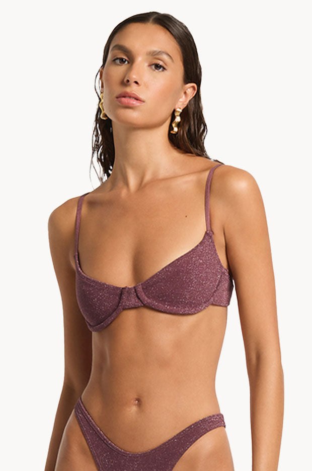 Lurex Gracie Balconette