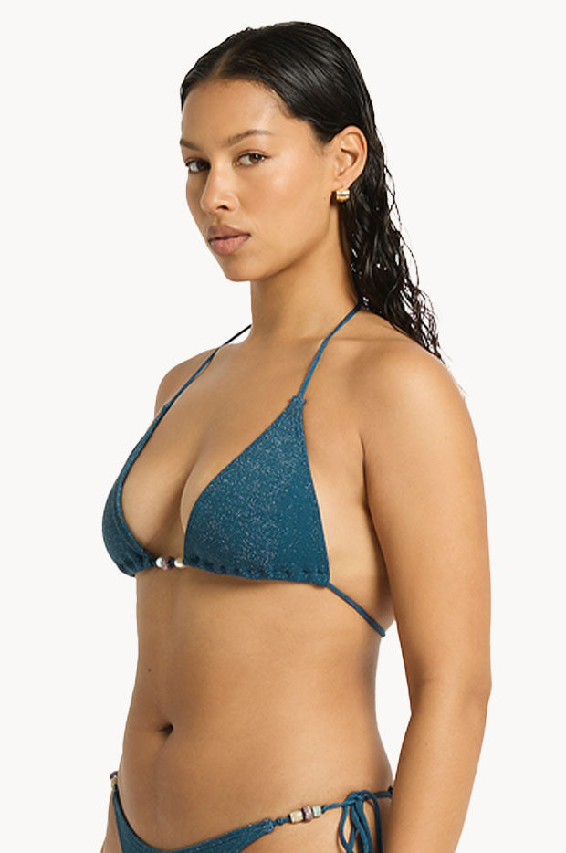 Lurex Beaded Ingrid Tri