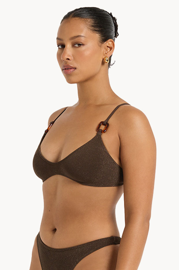 Micro Lurex Ring Edwards Crop