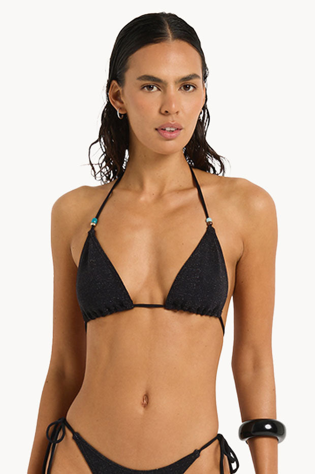 Micro Lurex Beaded Ingrid Tri