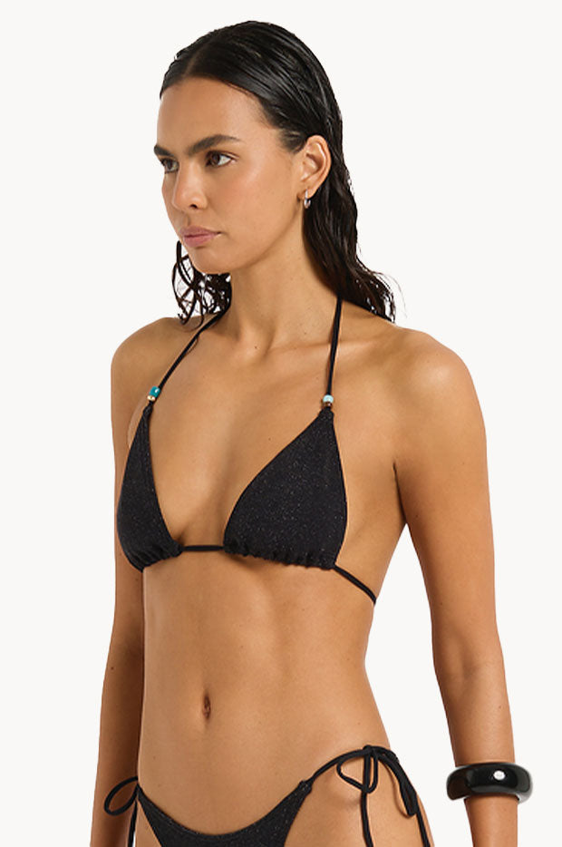 Micro Lurex Beaded Ingrid Tri