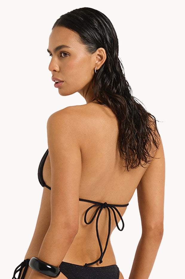 Micro Lurex Beaded Ingrid Tri