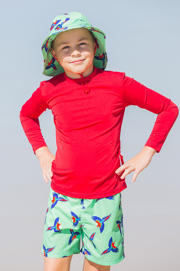 Boys Macaw Boardshort