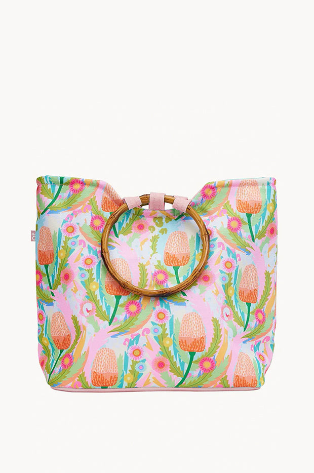 Paper Daisy Insulated Tote Bag