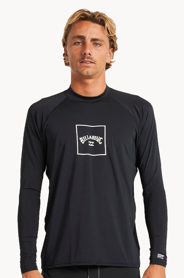 Mens Boxed Arch Long Sleeve Suntop