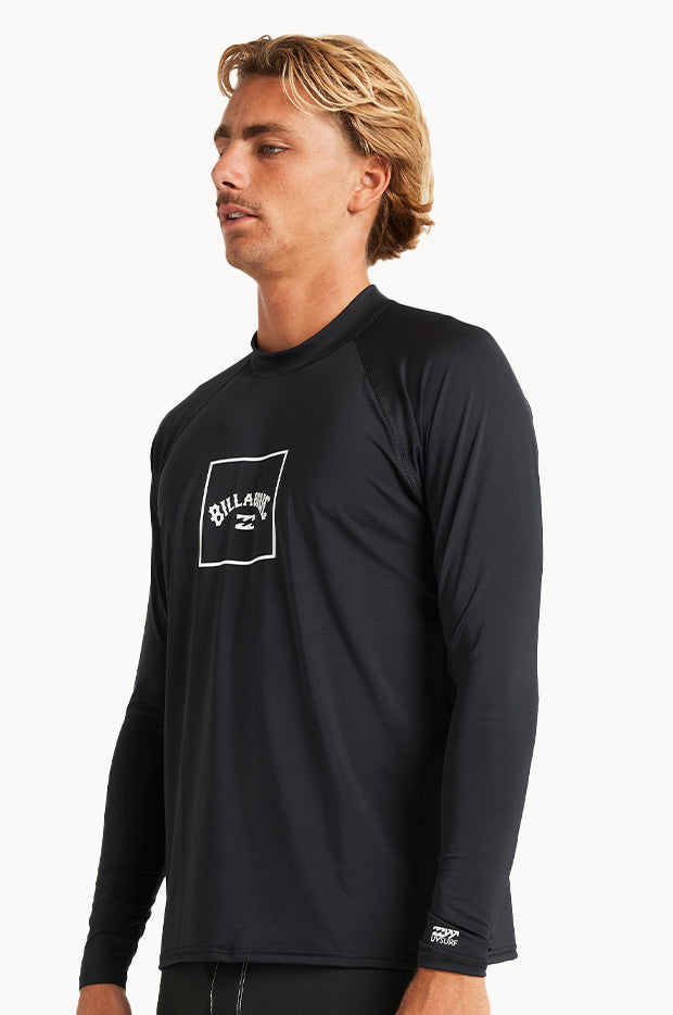 Mens Boxed Arch Long Sleeve Suntop