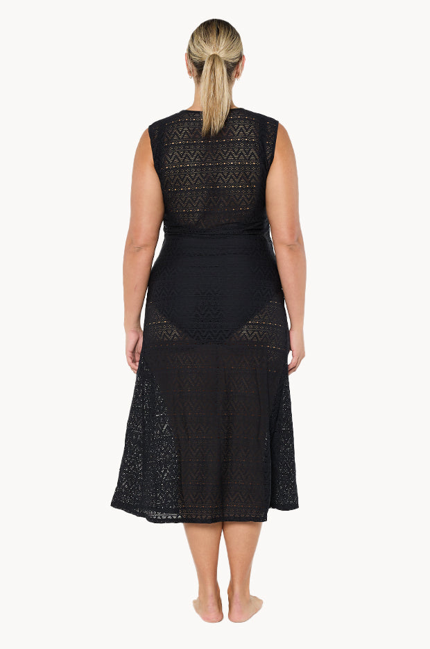 Mesh Maxi Dress