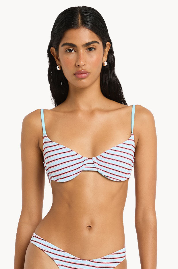 Stripe Micro Gracie Balconette