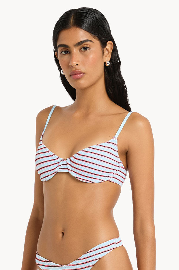 Stripe Micro Gracie Balconette