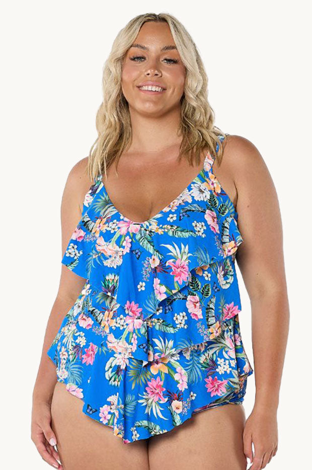 Florida Tiered Frill Tankini Separate