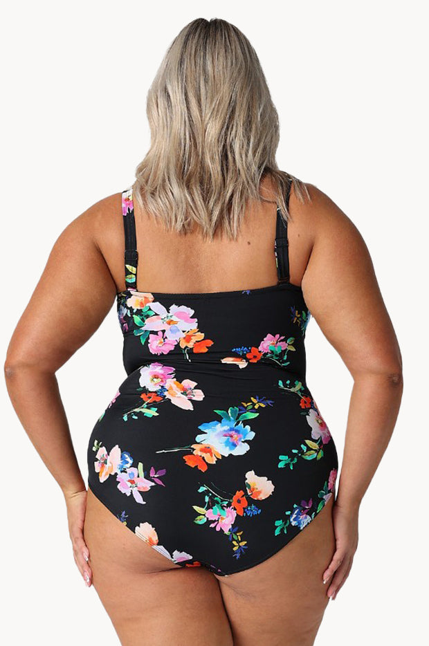 Malibu Twist Front Bandeau One Piece