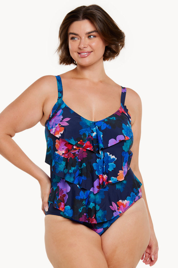 Montego Tiered Frill One Piece