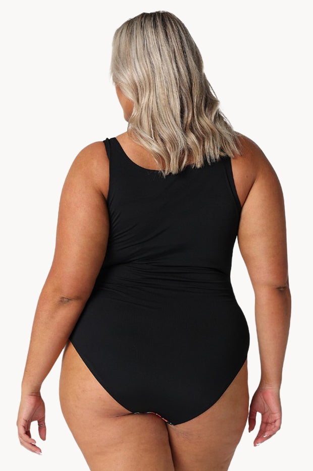 Catalina Zip High Neck One Piece