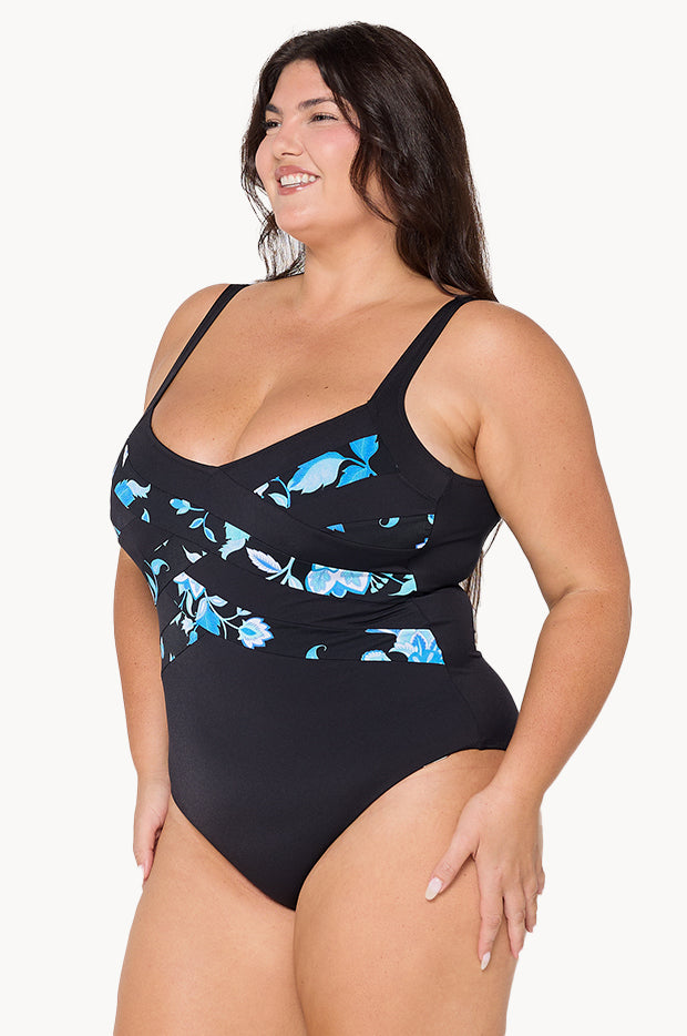 Corsica Criss Cross One Piece