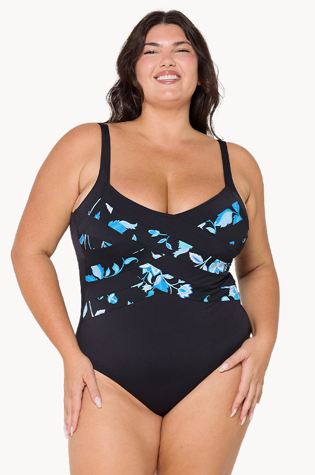 Corsica Criss Cross One Piece