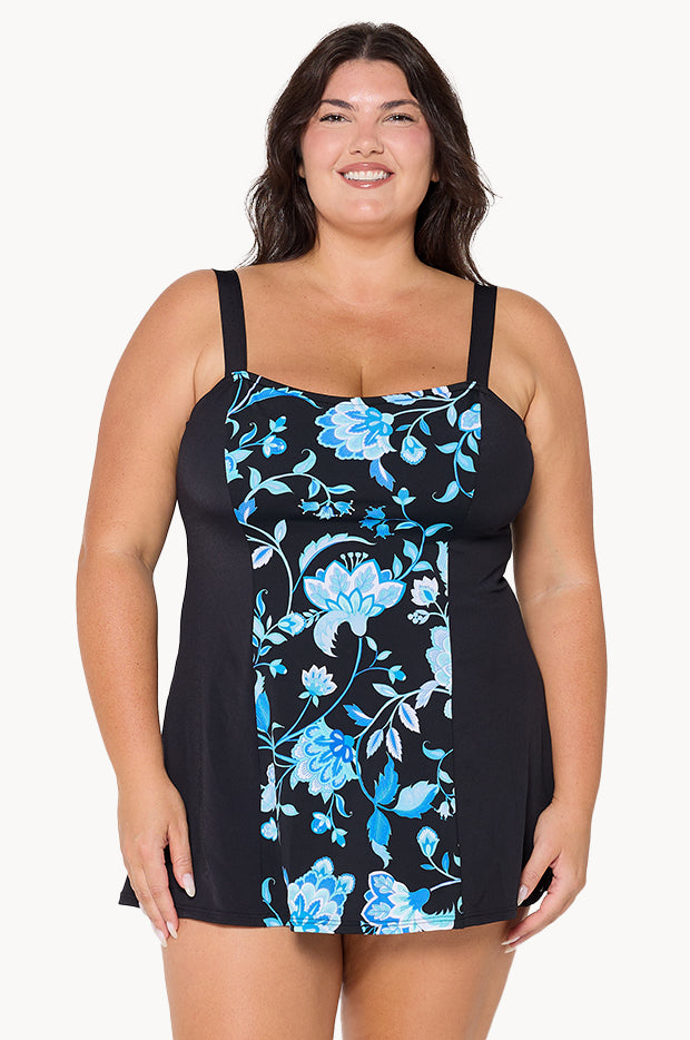 speedo swim dress women Buy Speedo Black Plus Size Womens Swim Dress from Next USA