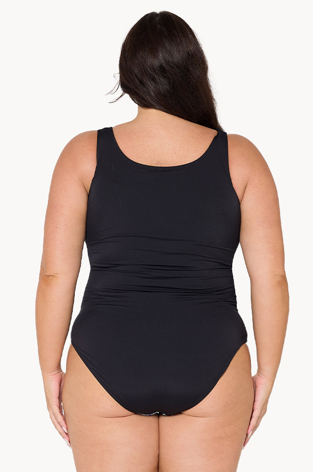 Corsica Zip Front One Piece