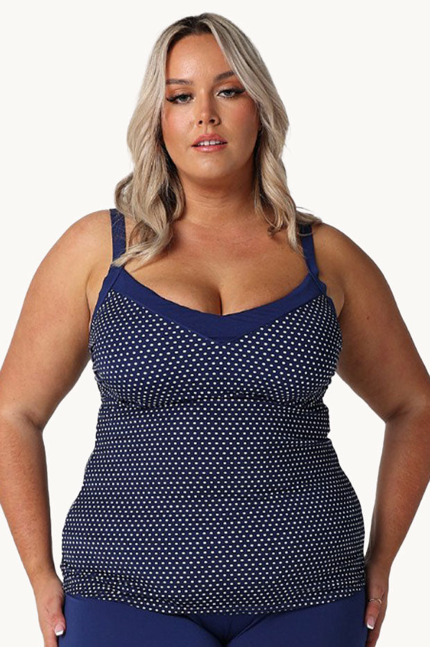 Dots F/G Cup Tankini Separate