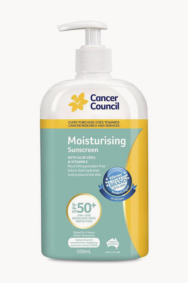 Moisturising Sunscreen 50+ 500ml
