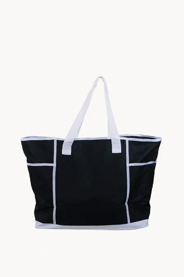 XLarge Nylon Zip Beach Bag