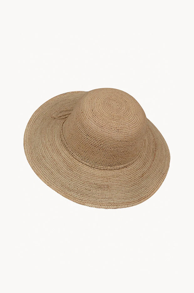 Raffia Wide Brim Hat