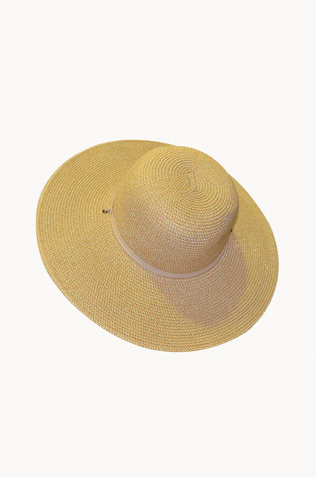 Wide Brim Hat With Toggle