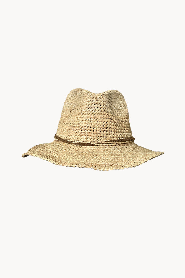 Raffia Short Brim Cowboy Hat