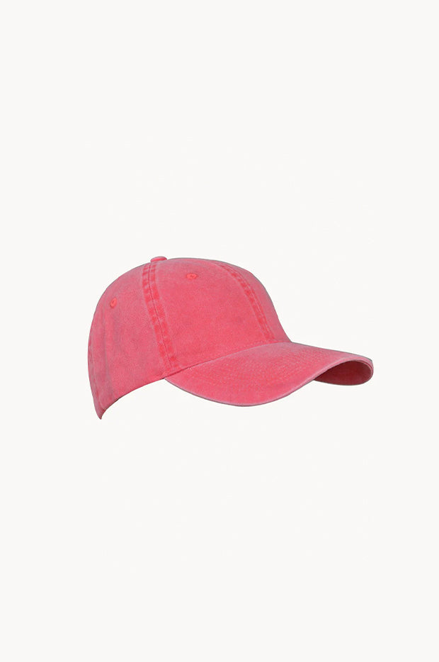 Cherry Red - Washed Cap - Raspberry | Swimwear Galore US