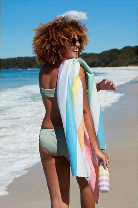 Stripe Summer Microfibre Towel