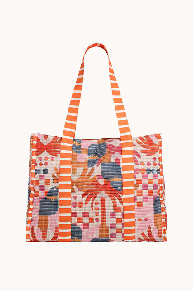 Bahamas Striped Beach Bag