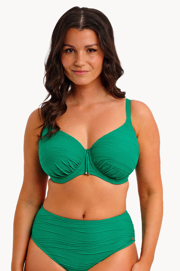 Beach Waves H Cup Gathered Bra