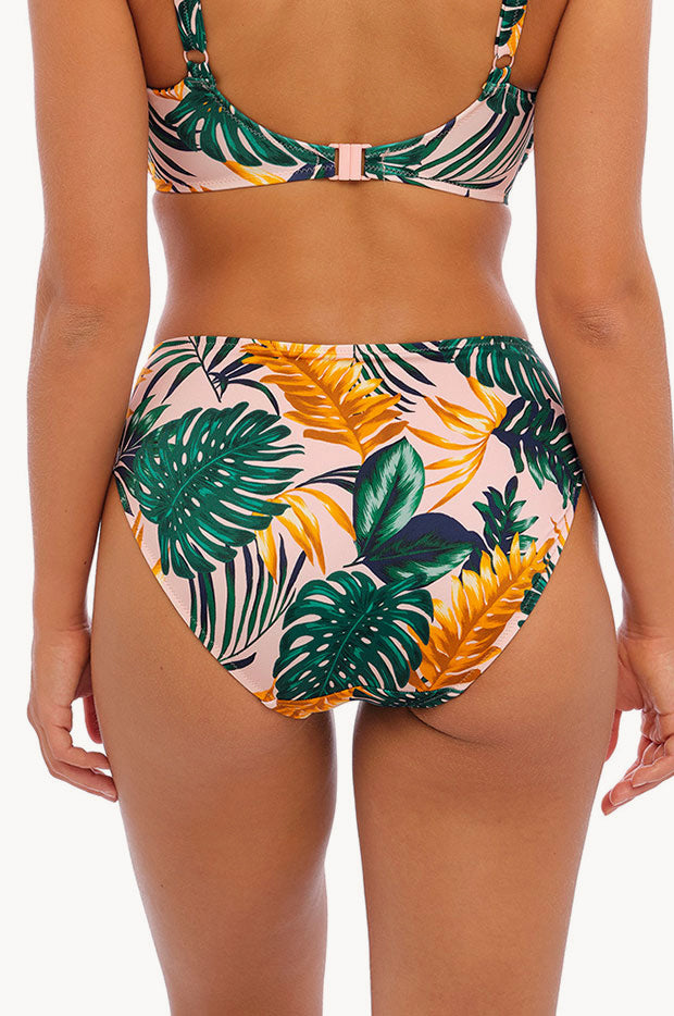 Jungle Falls Mid Rise Bikini Brief